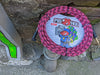 Pig Hog "Pink Graffiti" Instrument Cable, 10ft Right Angle