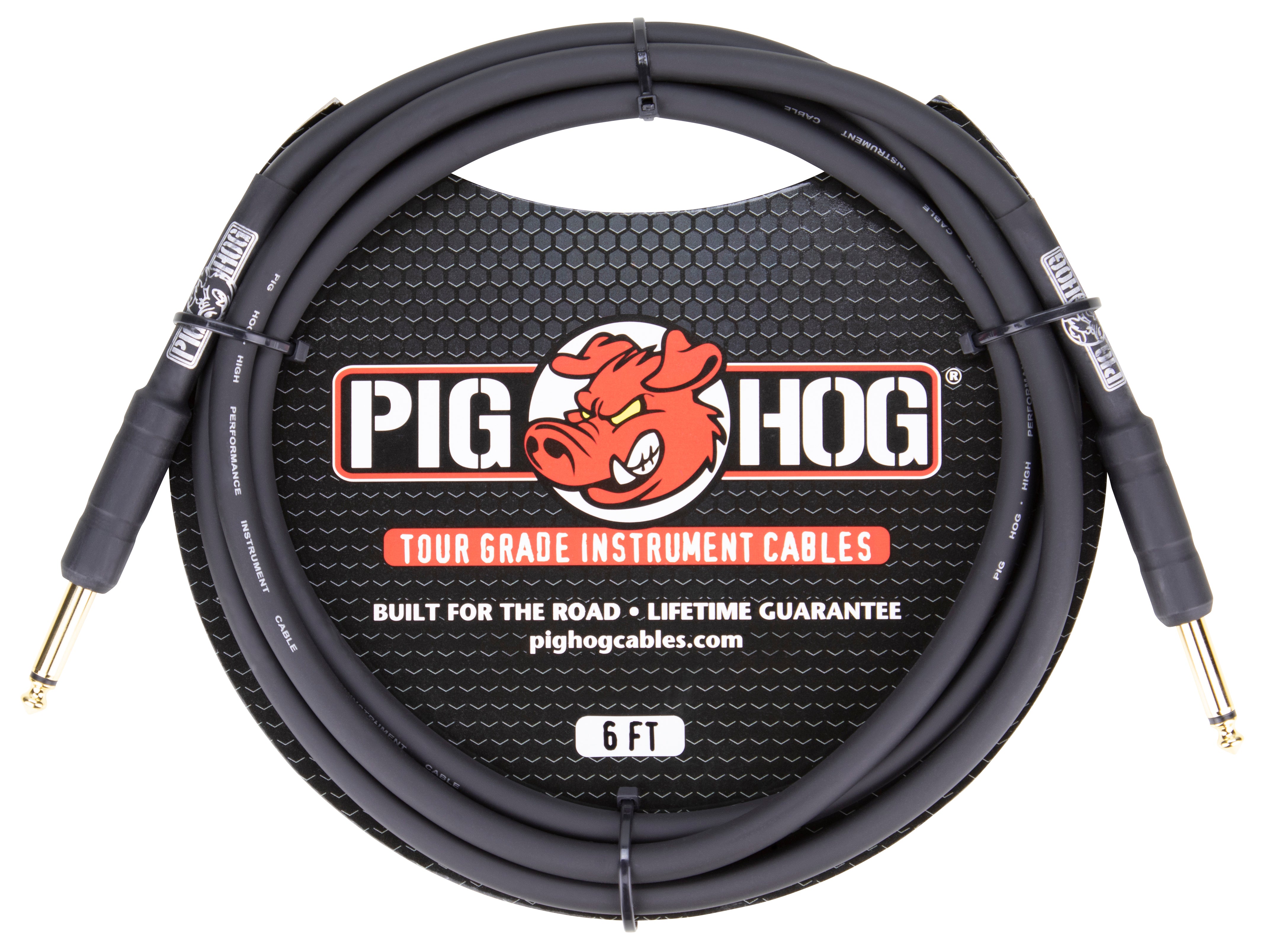 Pig Hog 1/4" - 1/4" 8mm Inst. Cable