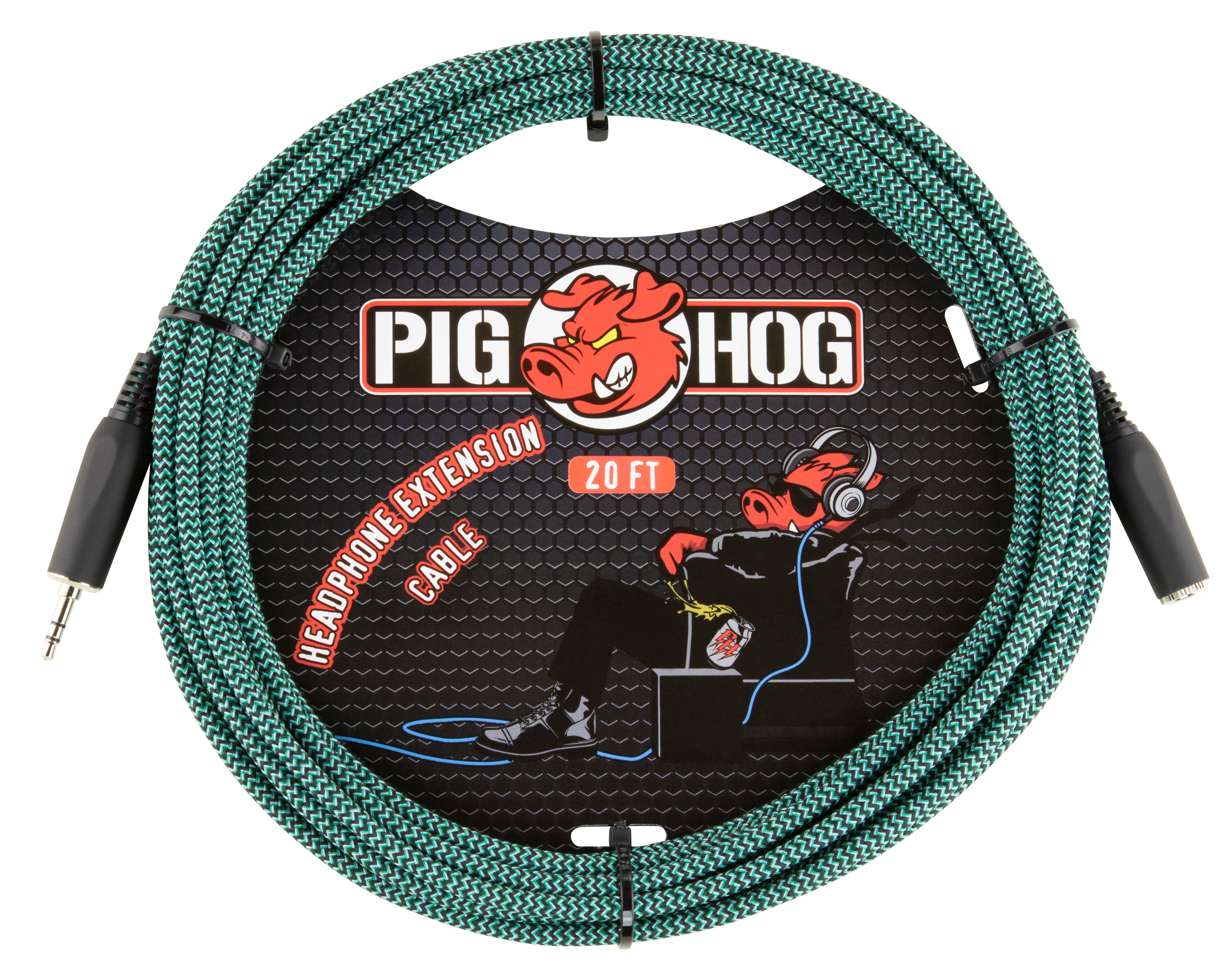 Headphone Extension Cable, 3.5mm, Tahitian Blue