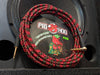 Pig Hog "Tartan Plaid" Instrument Cable, 20ft Right Angle