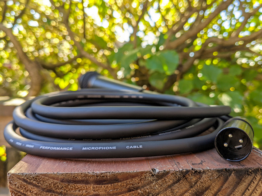 Pig Hog 8mm Mic Cable, 50ft XLR