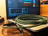 10ft Headphone Extension Cable, 3.5mm, Jamaican Green