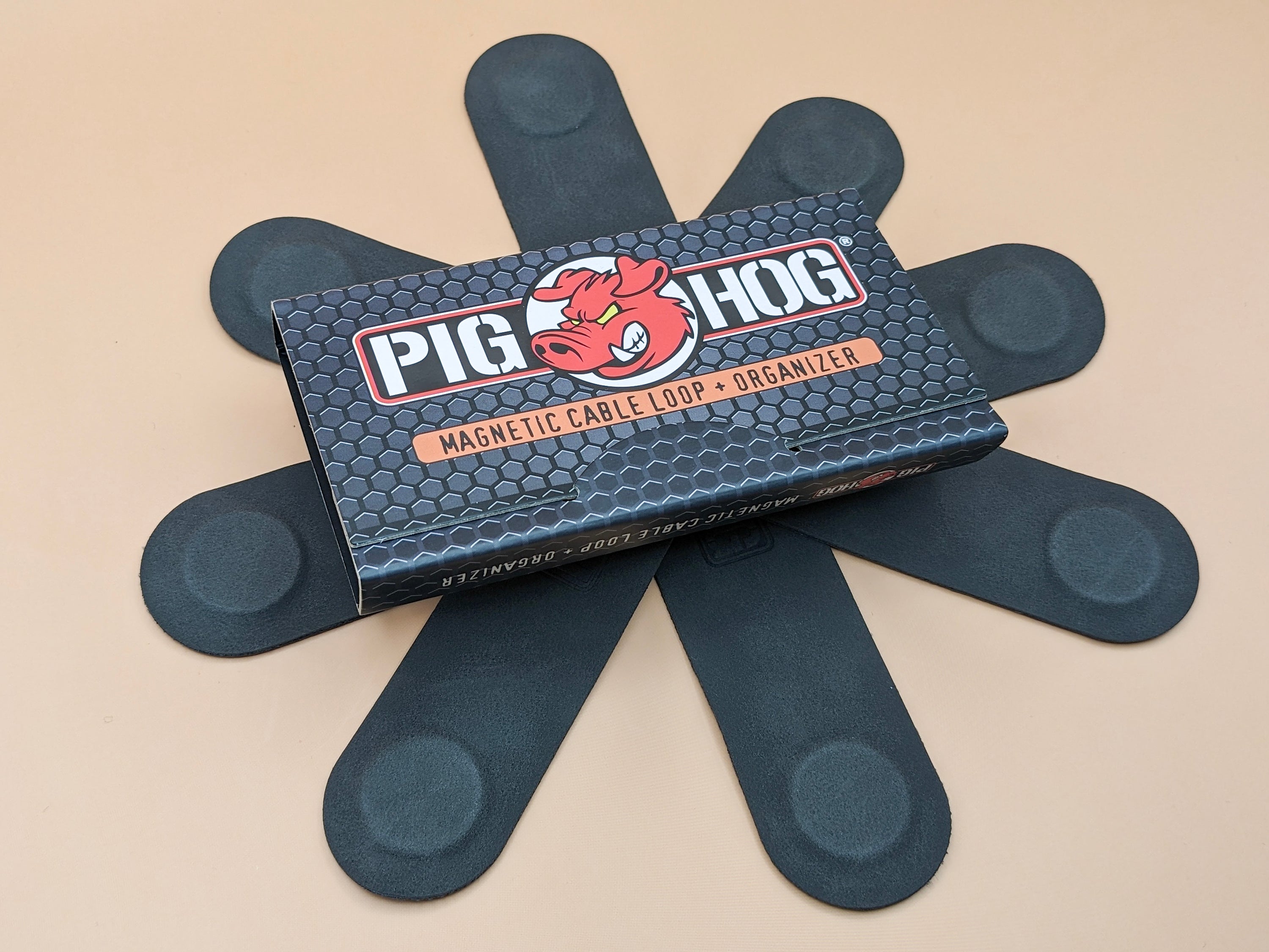 No More Messy Cables! Pig Hog Magnetic Cable Loops Keep Cables & Accessories Right Where You Need Them