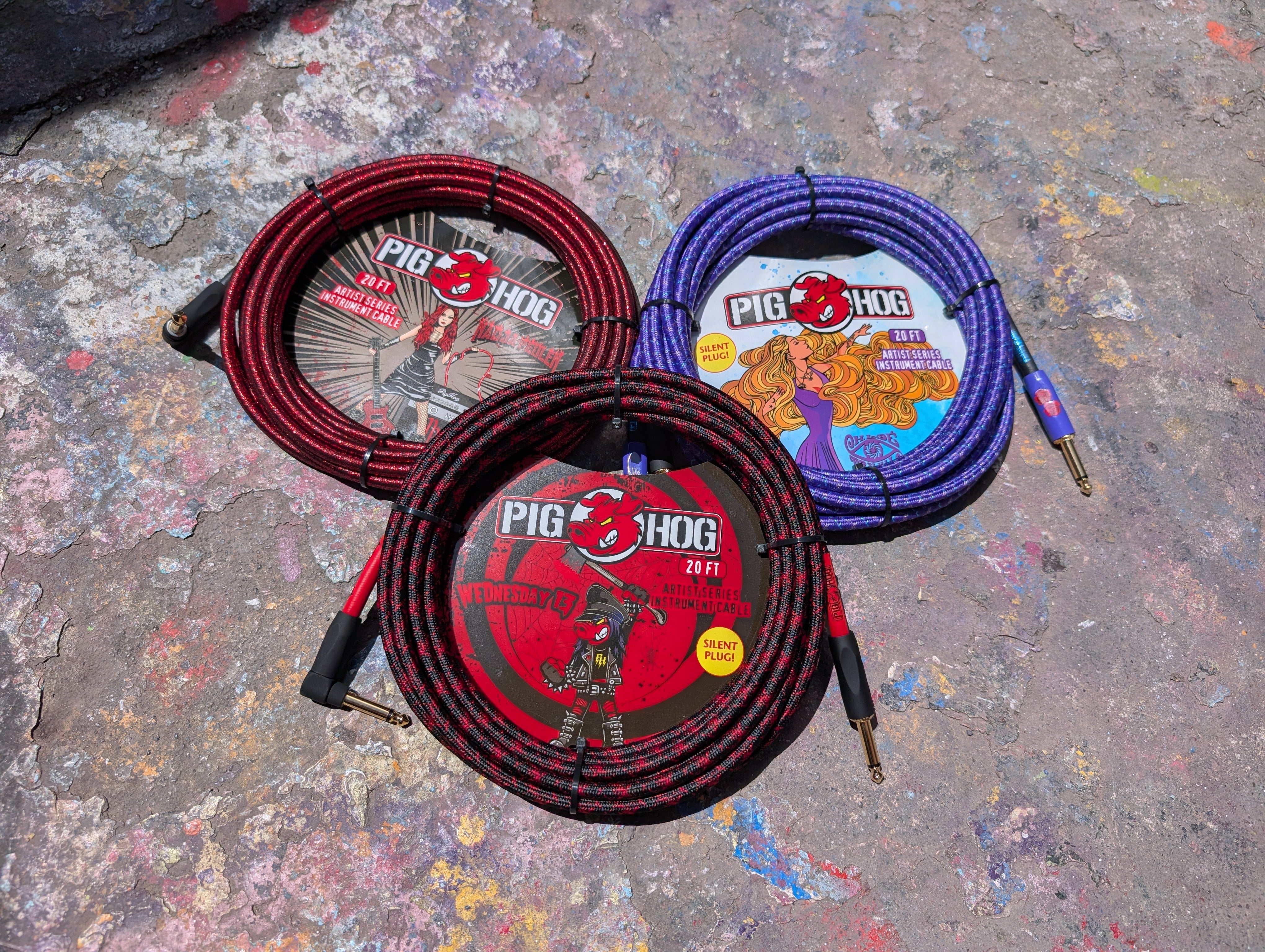 New Limited Edition Cable Series Showcases Pig Hog Artists, Exclusive Cable Designs and Supports Charities.