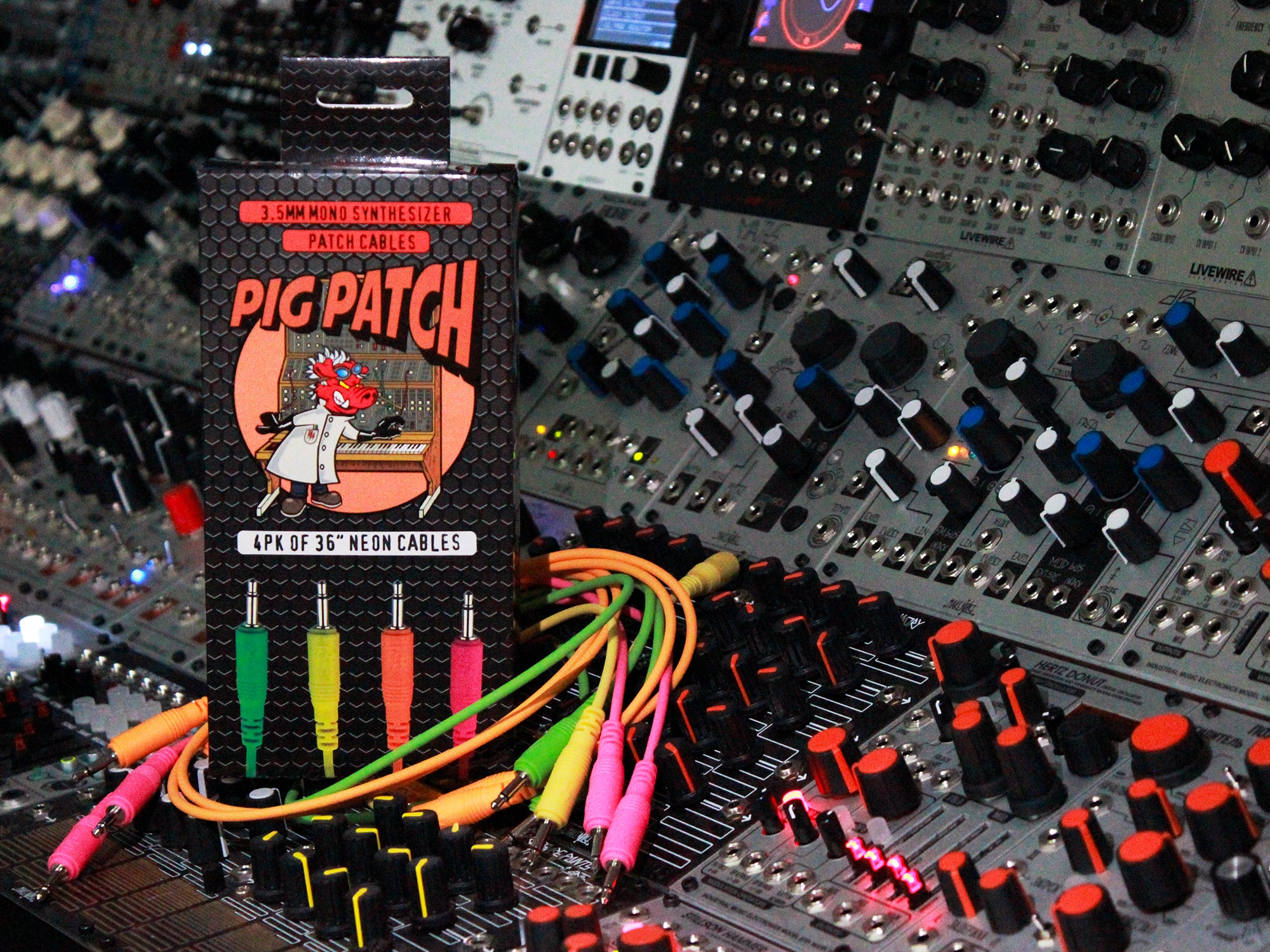 Mono Synth Patch Cables