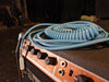 Pig Hog "Half Coil" Instrument Cable, 30 ft, Daphne Blue