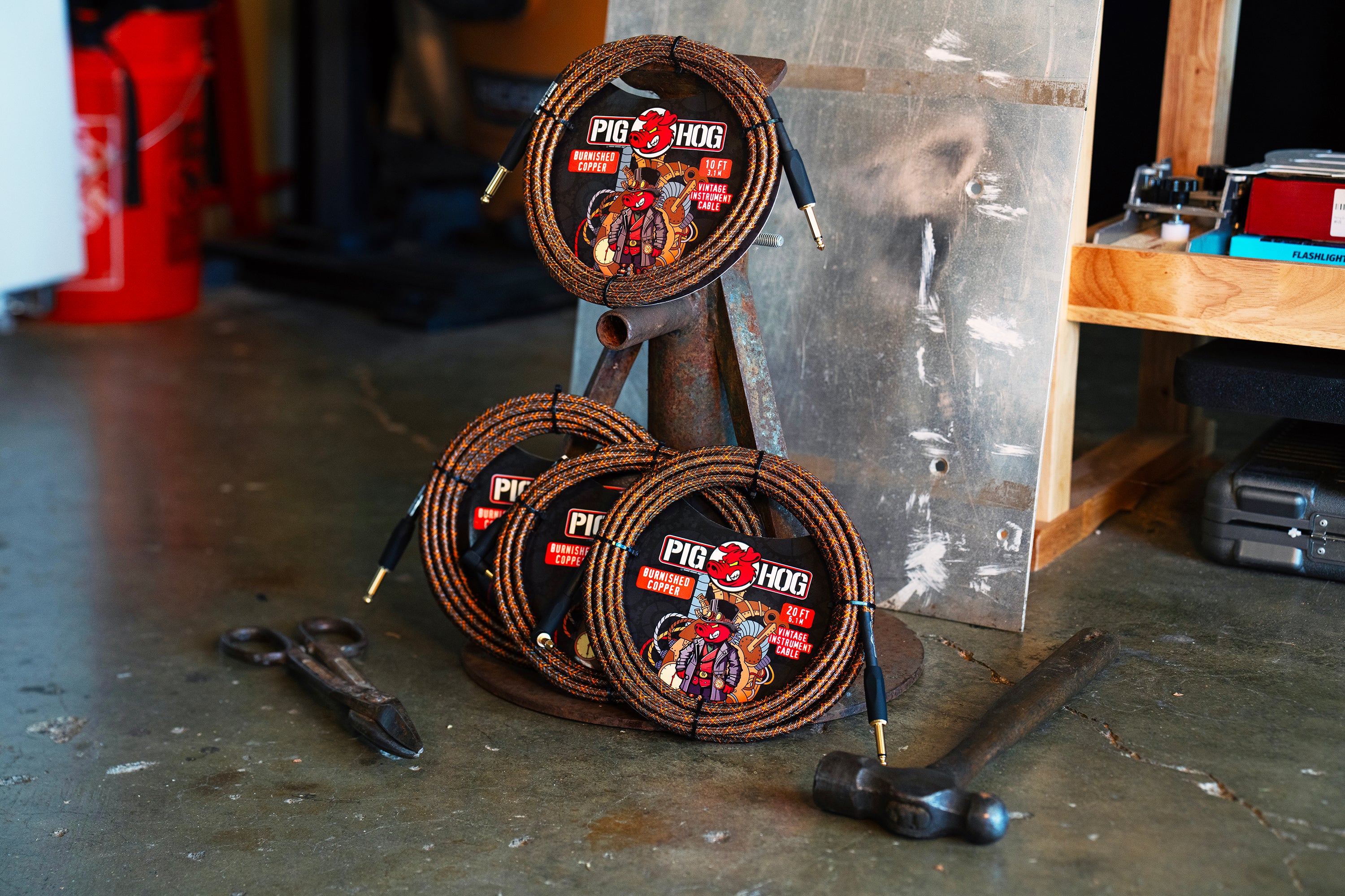 Pig Hog "Burnished Copper" Instrument Cable, 20ft