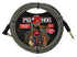 Pig Hog "Tarnished Silver" Instrument Cable, 10ft Right Angle