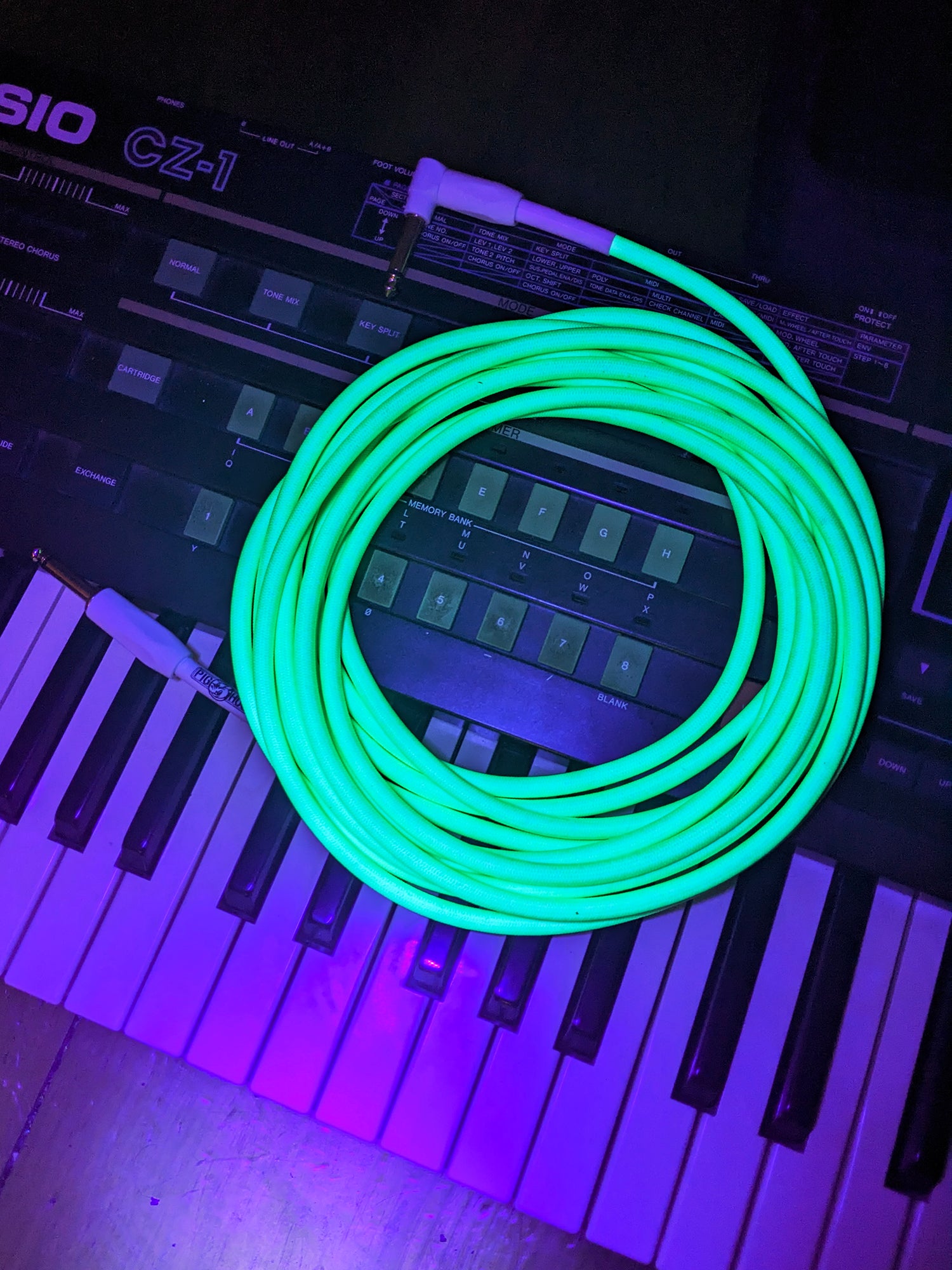 Pig Hog Glow In The Dark Instrument Cables