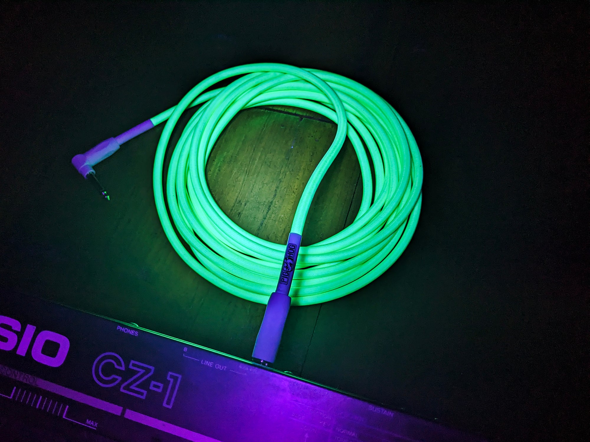 Pig Hog Glow In The Dark Instrument Cables