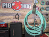 Pig Hog Hex Series Mic Cables 20ft. Seafoam Green