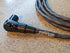 Pig Hog Hex Series Right Angle Mic Cable - Grey