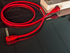 Pig Hog Lil Pigs Low Profile Patch Cables - Candy Apple Red