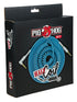 Pig Hog "Half Coil" Instrument Cable, 30 ft, Daphne Blue