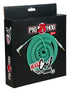 Pig Hog "Half Coil" Instrument Cable, 30 ft, Seafoam Green