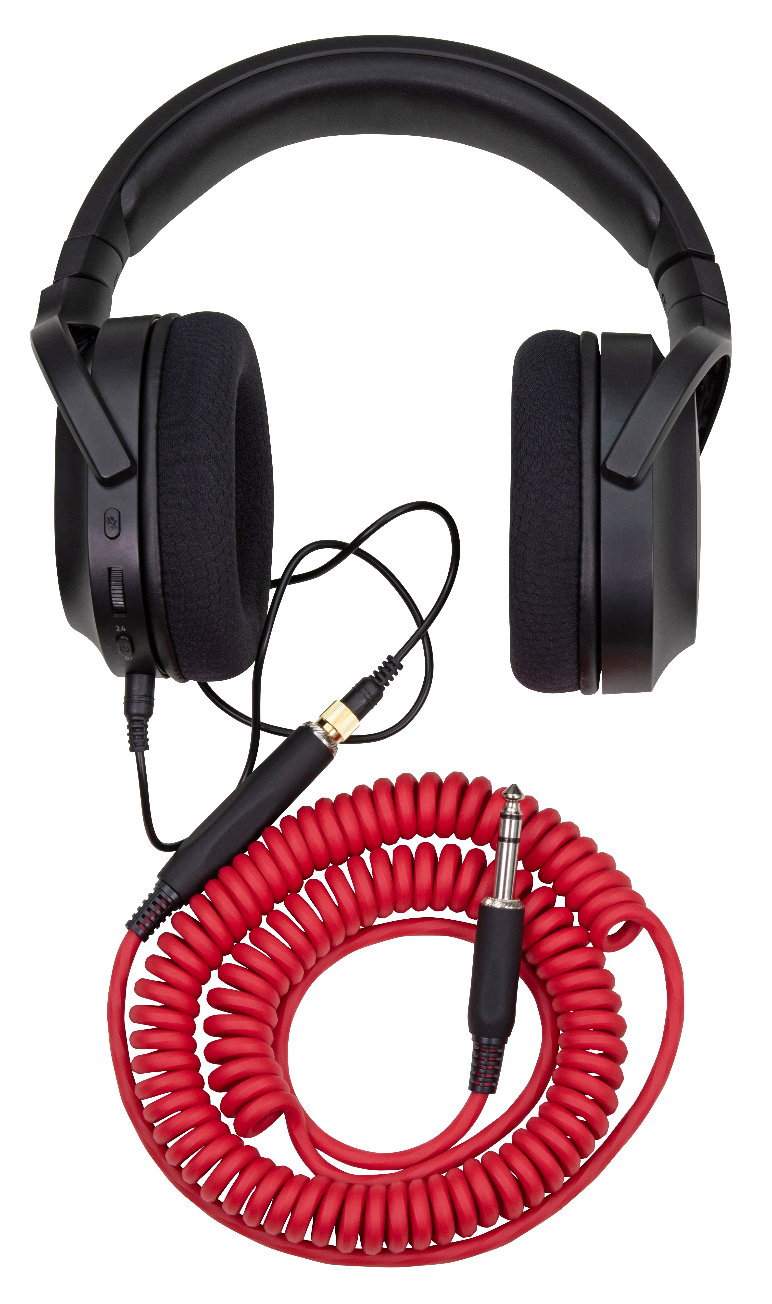 Hex Series Coiled Headphone Extension Cable, 1/4