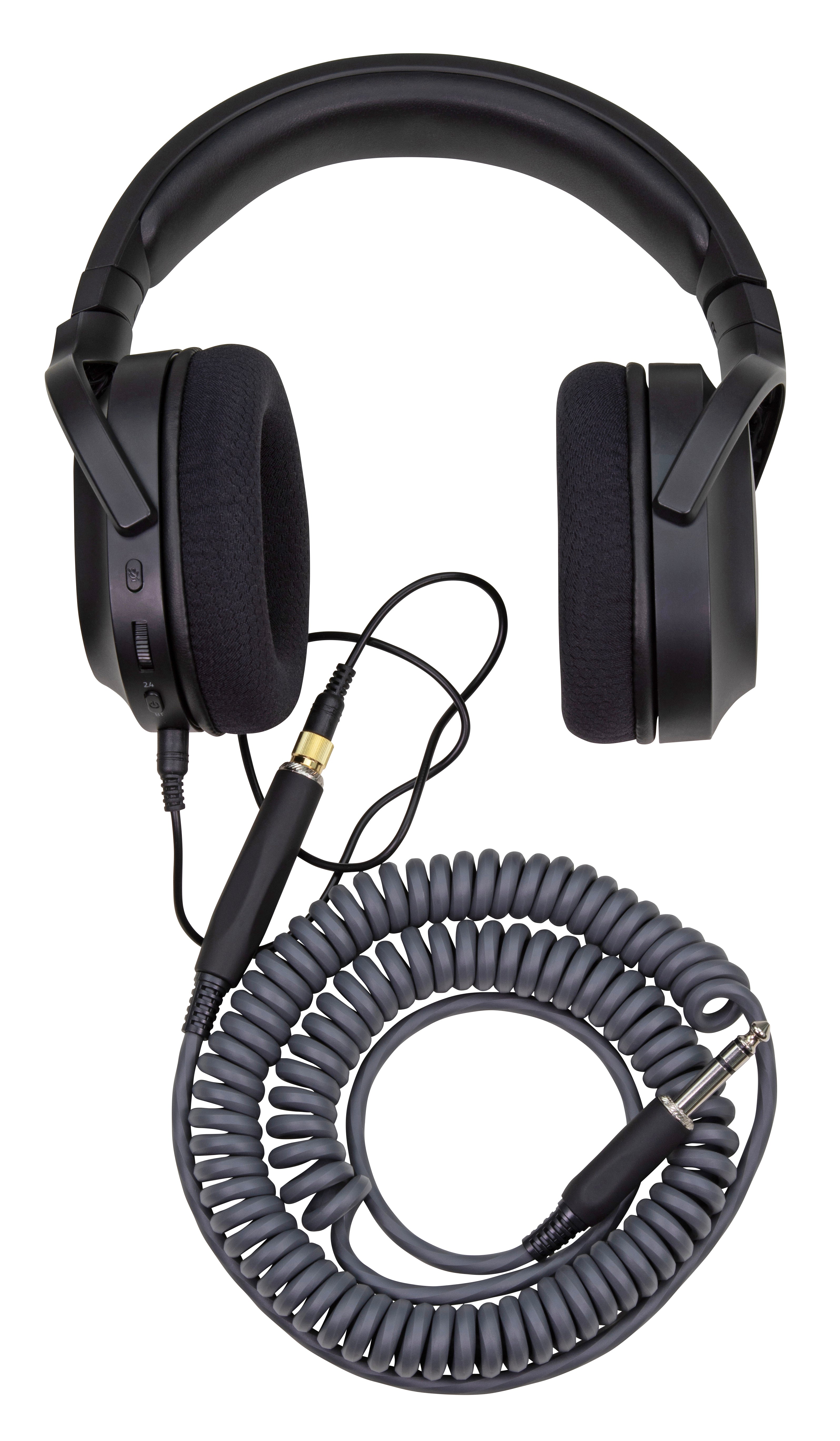 Hex Series Coiled Headphone Extension Cable, 1/4