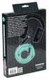 Hex Series Coiled Headphone Extension Cable, 1/4" - 15ft - Seafoam Green