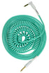 Pig Hog "Half Coil" Instrument Cable, Seafoam Green