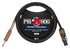 Pig Hog Speaker Cable, 5ft Speakon to 1/4”