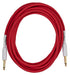 Hex Series Silent Cable 18.6 ft Candy Apple Red