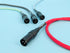Pig Hog Hex Series Mic Cable, 15ft - Candy Apple Red