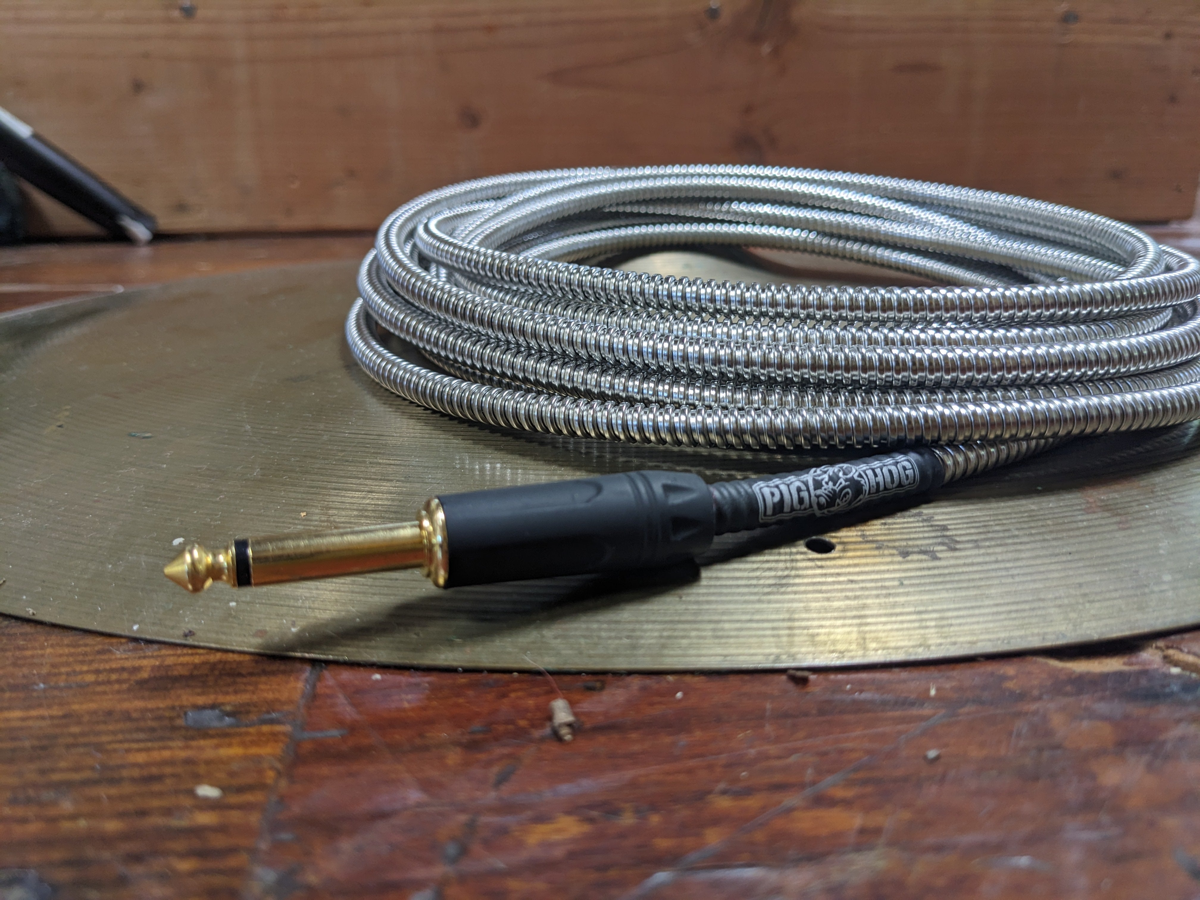 Pig Hog "Armor Clad" Instrument Cable, Right Angle