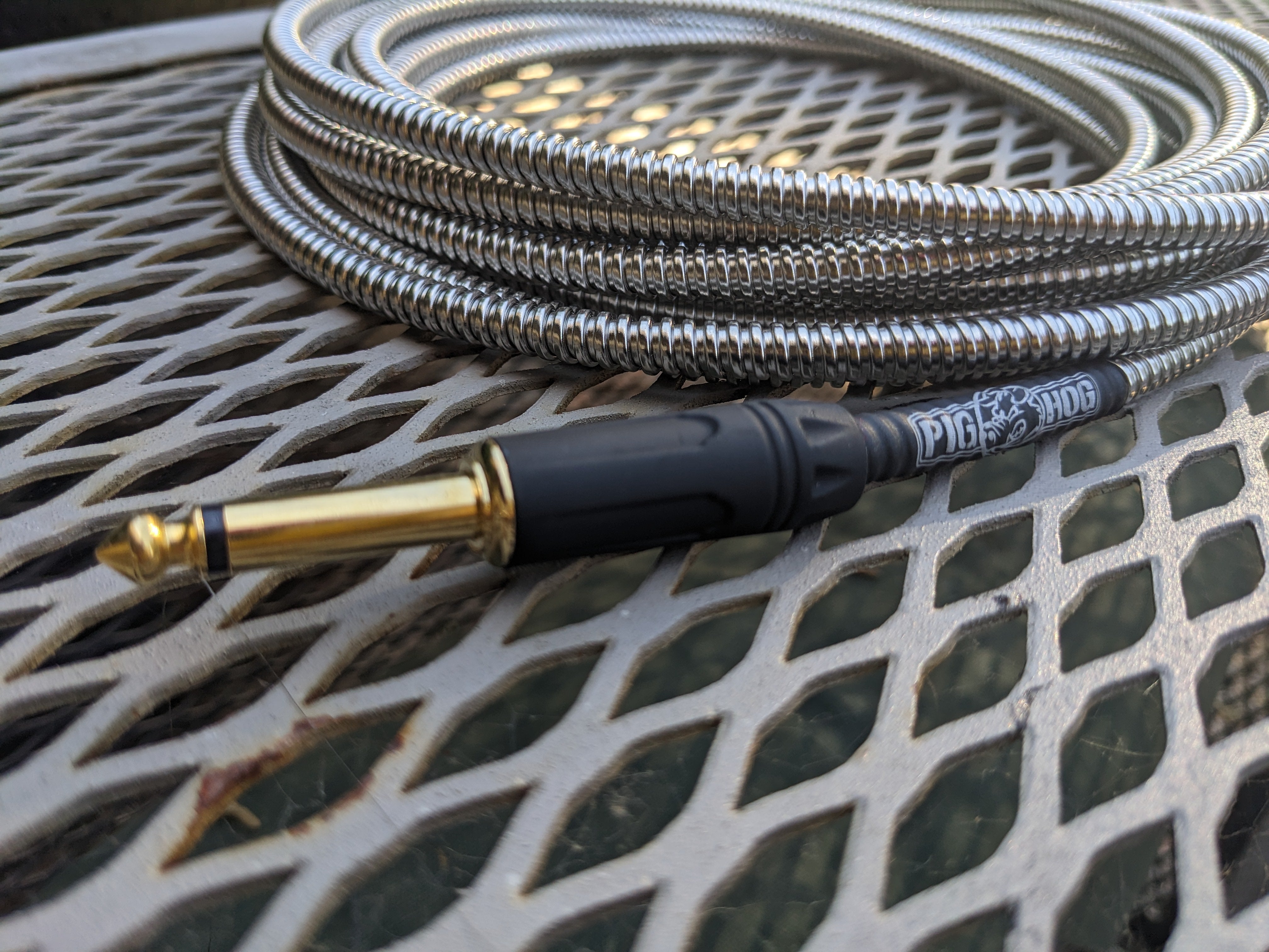 Pig Hog Armor Clad Cable De Instrumento 6m Pig Hog Armor Clad Cable De Instrumento 6m