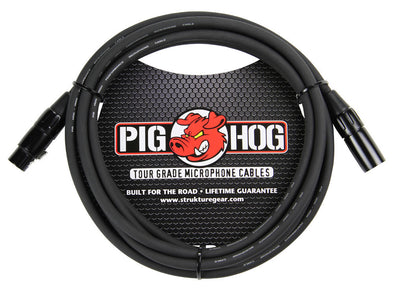 Pig Hog 8mm Mic Cable, 15ft XLR