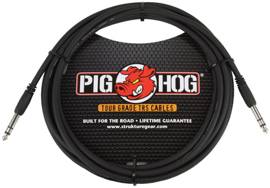 Pig Hog 3.5mm TRS to Male XLR cable, 10ft