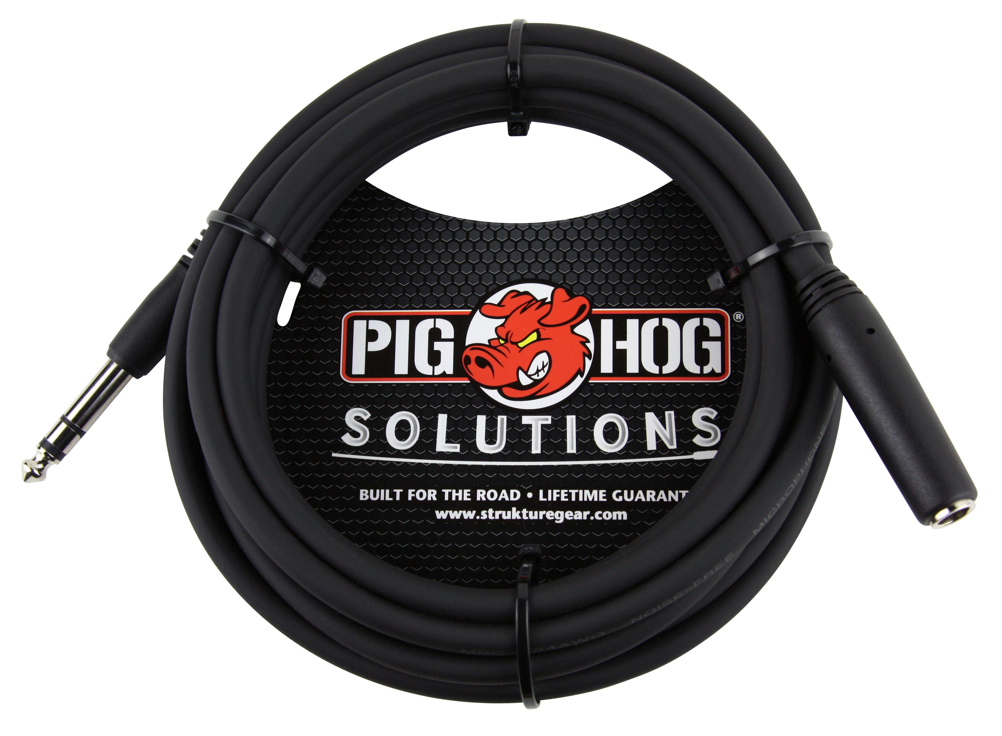 Pig Hog Solutions - Headphone Extension Cable, 1/4"