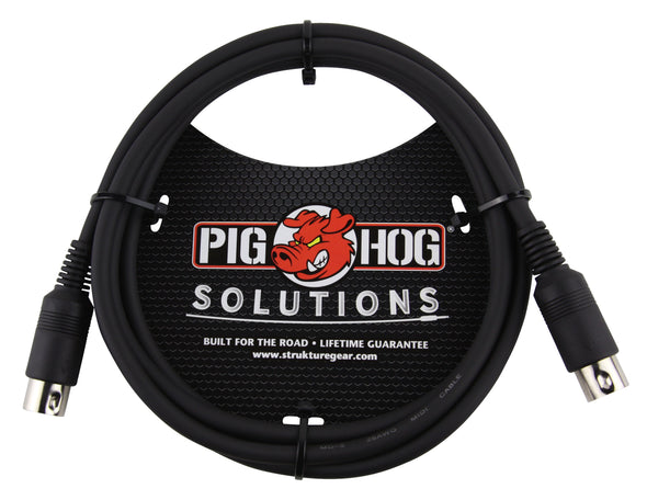 Pig Hog Solutions -  6ft MIDI Cable