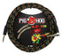 Pig Hog "Rasta Stripes" Instrument Cable