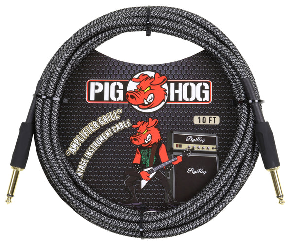 Pig Hog "Amplifier Grill" Instrument Cable, 10ft