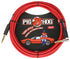 Pig Hog "Candy Apple Red" Instrument Cable