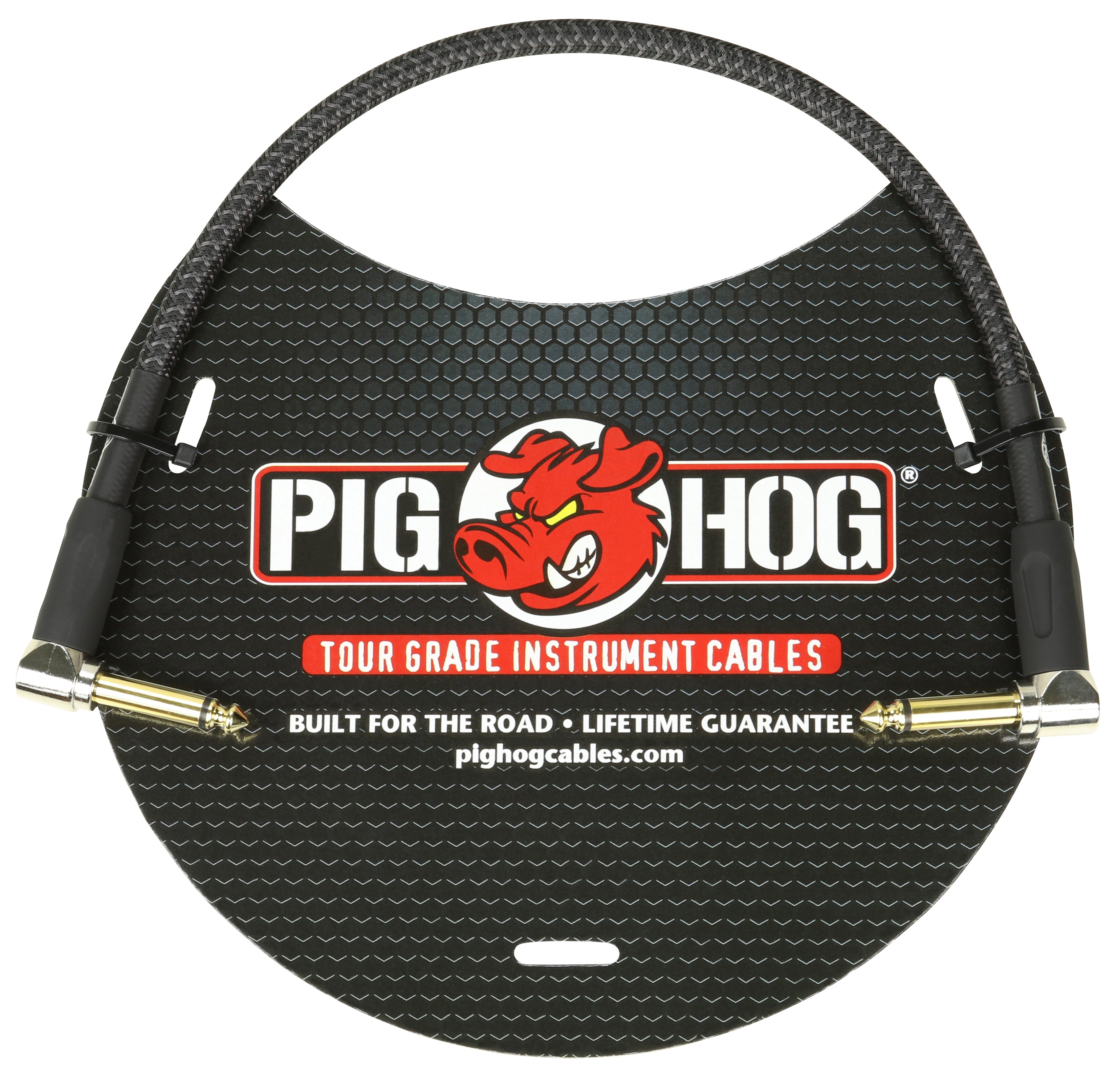 Pig Hog "Black Woven" Patch Cable