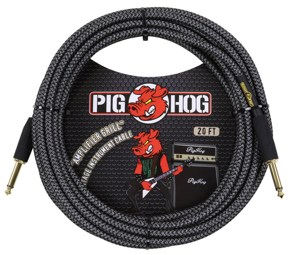 Pig Hog "Amplifier Grill" Instrument Cable, 20ft