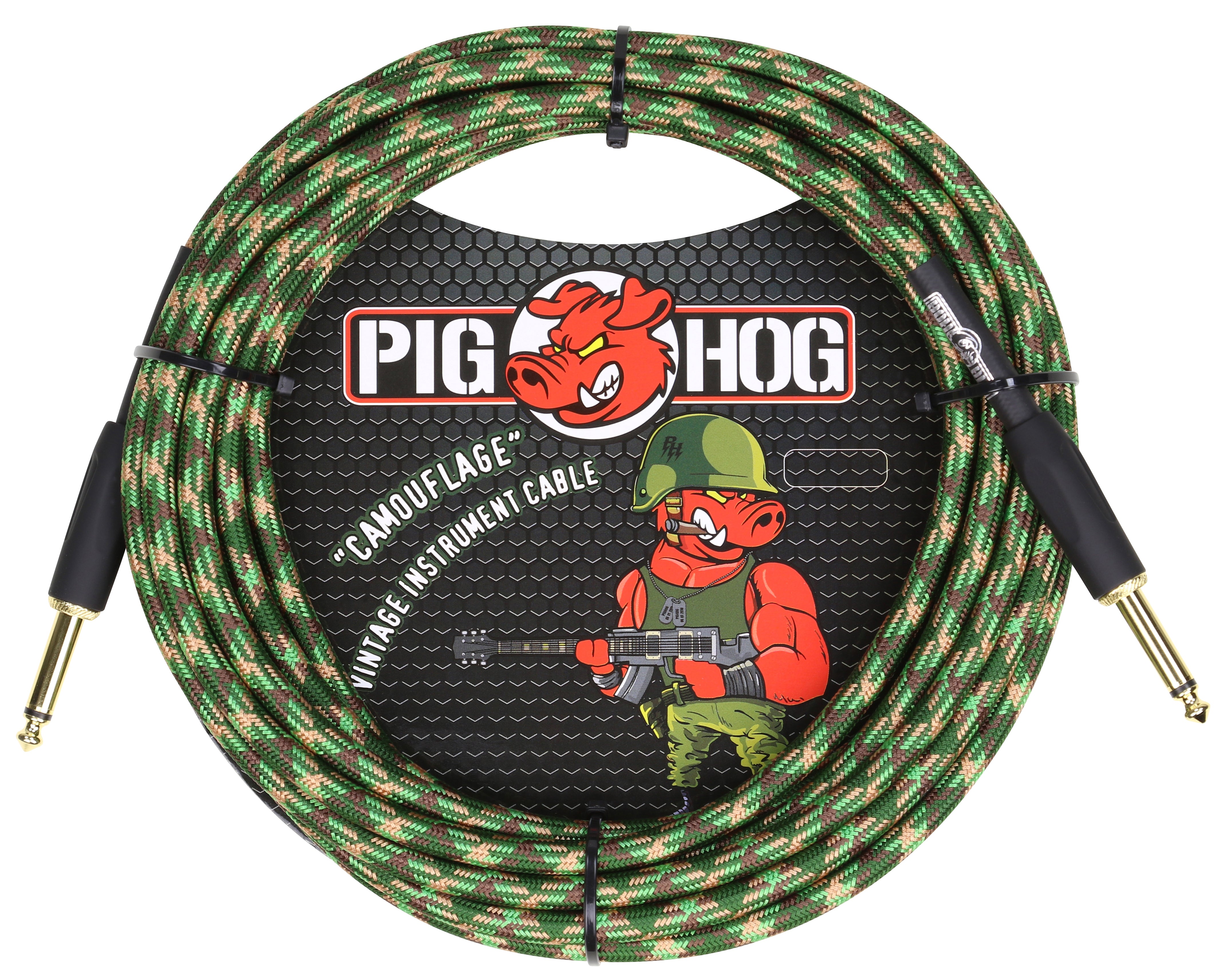 Pig Hog "Camouflage" Instrument Cable