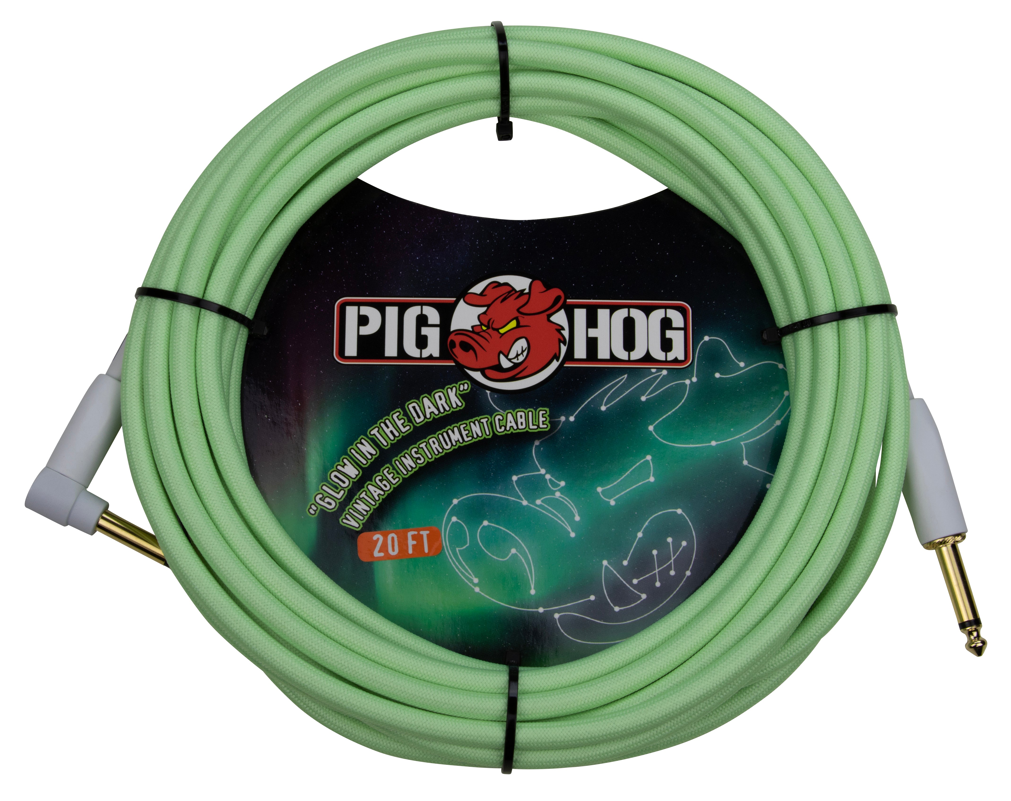 Pig Hog Glow In The Dark Instrument Cables