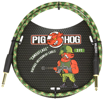 Pig Hog  "Camouflage" 3ft Patch Cable