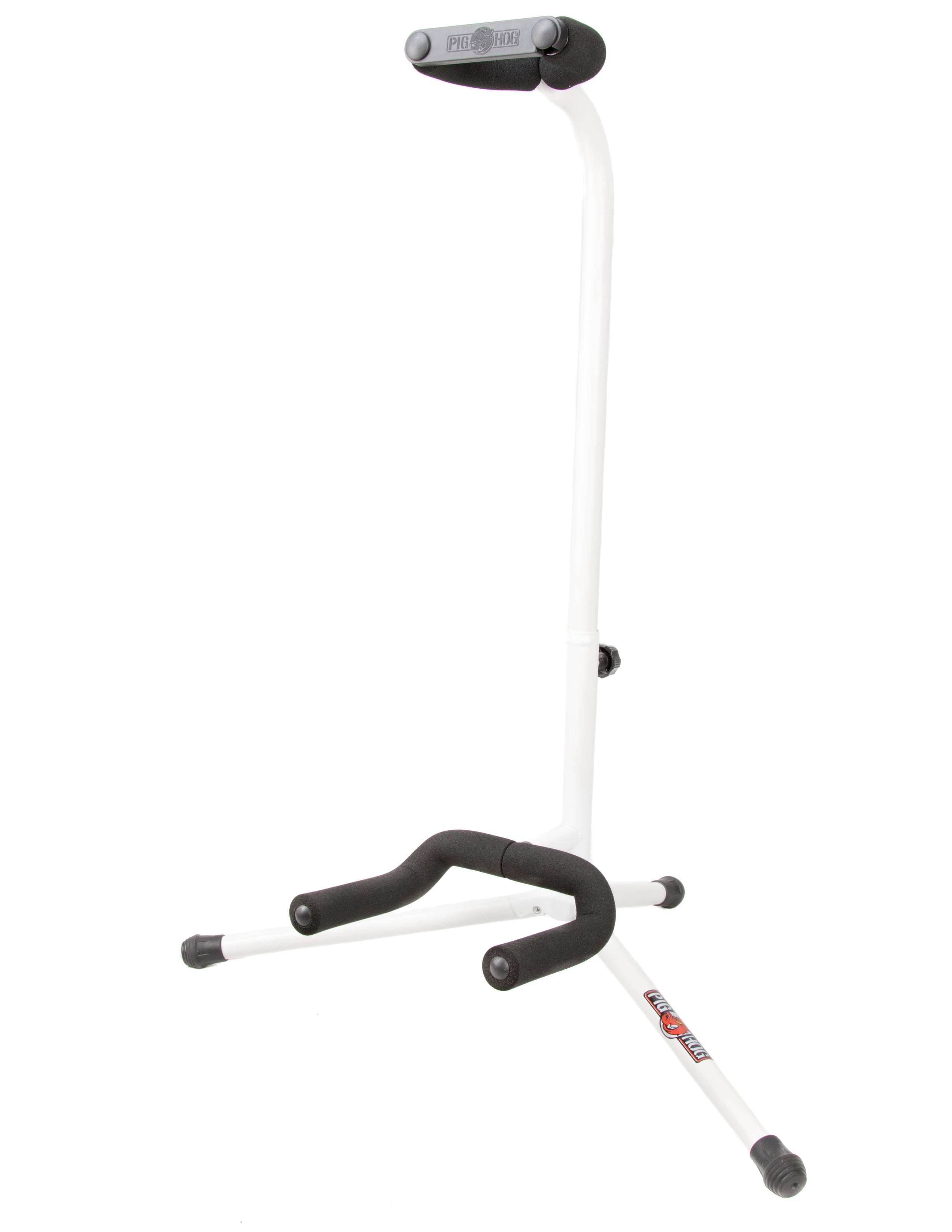 Pig Hog Guitar Stand, White