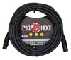 Pig Hog Hex Series Mic Cables 25ft. Grey