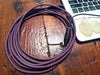 20ft Headphone Extension Cable, 3.5mm, Riviera Purple