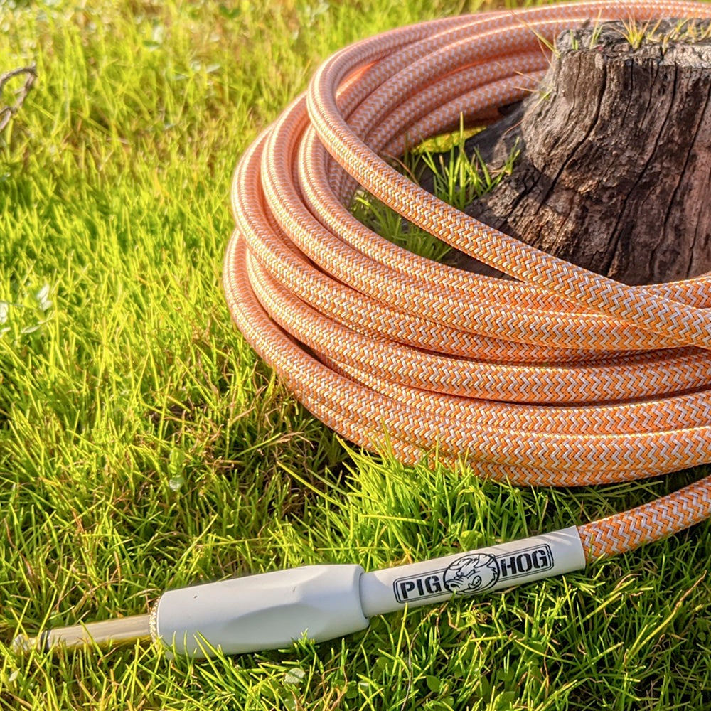 Pig Hog "Orange Crème 2.0" Instrument Cable