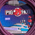 Pig Hog "Riviera Purple" Woven Mic Cable, XLR