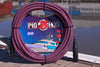 Pig Hog "Riviera Purple" Woven Mic Cable, 20ft XLR