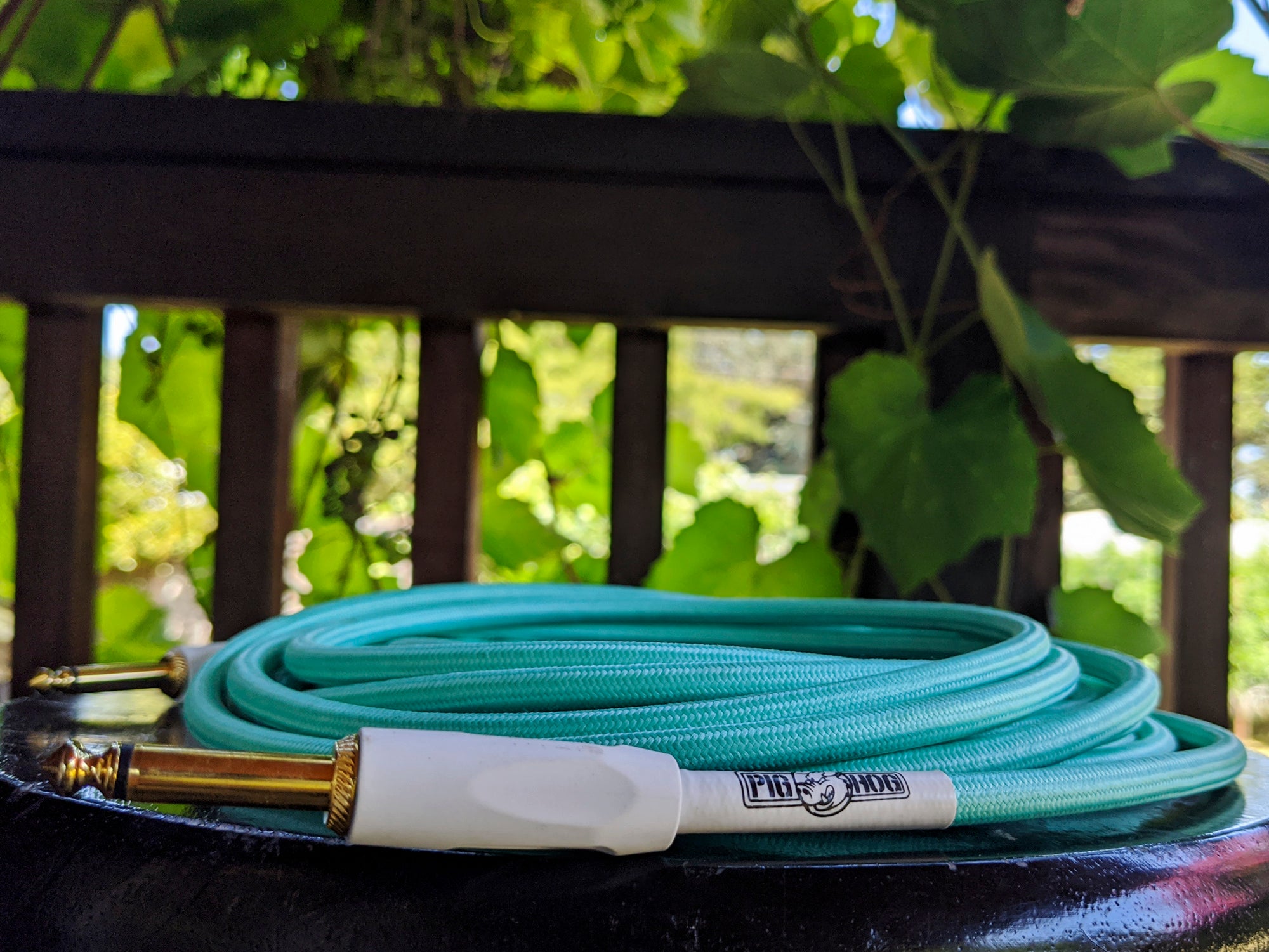 Pig Hog "Seafoam Green" Instrument Cable