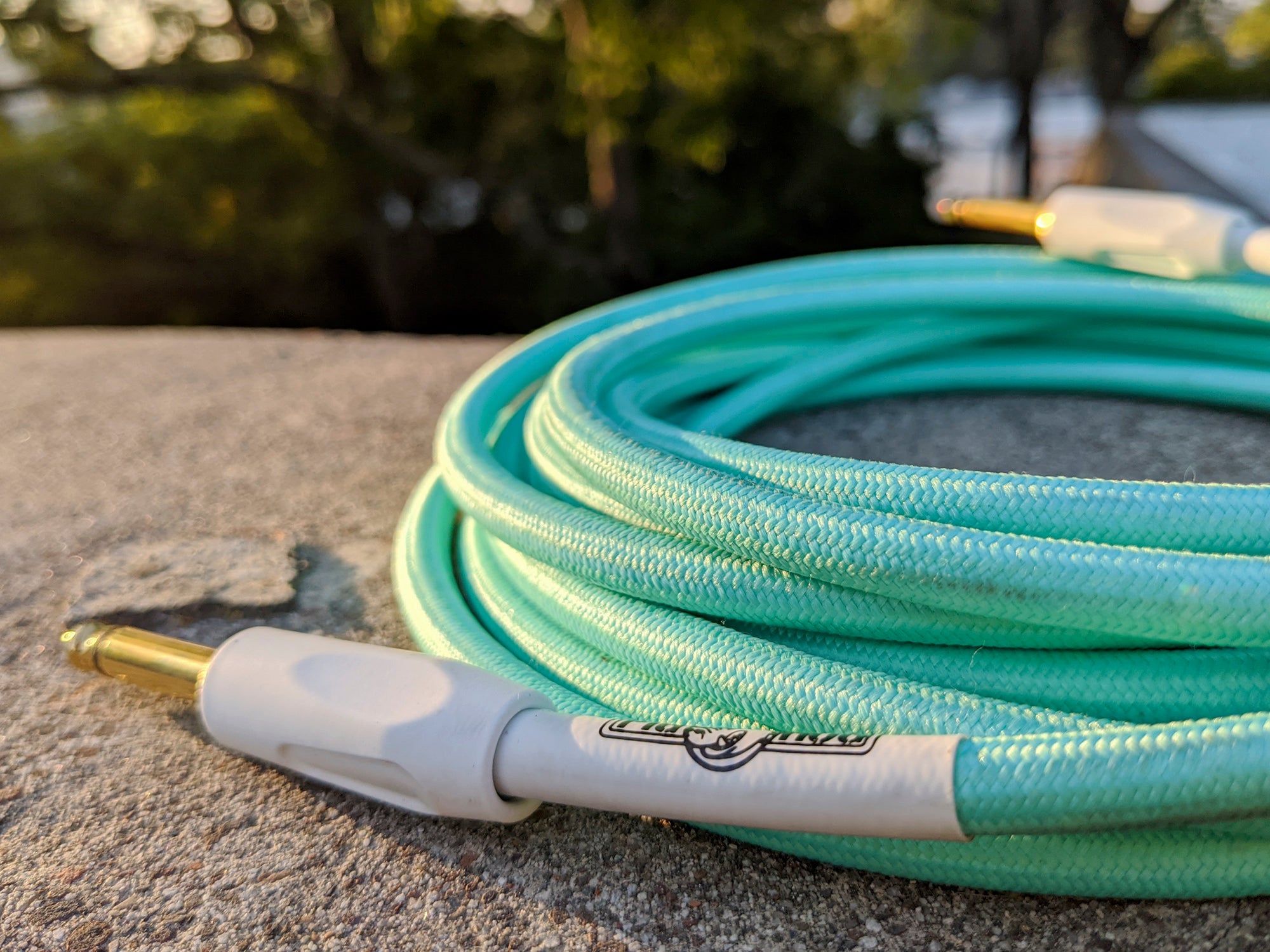 Pig Hog "Seafoam Green" Instrument Cable